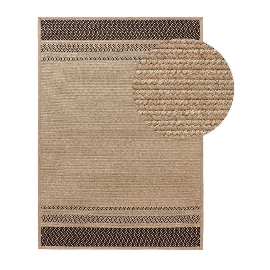 Benuta Tappeto per interno ed esterno Nandi Marrone  