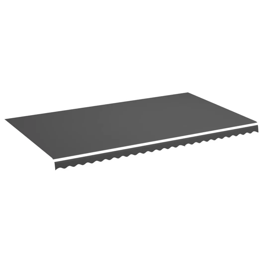 VidaXL - Ersatz-markisenstoff polyester, One Size, Grau