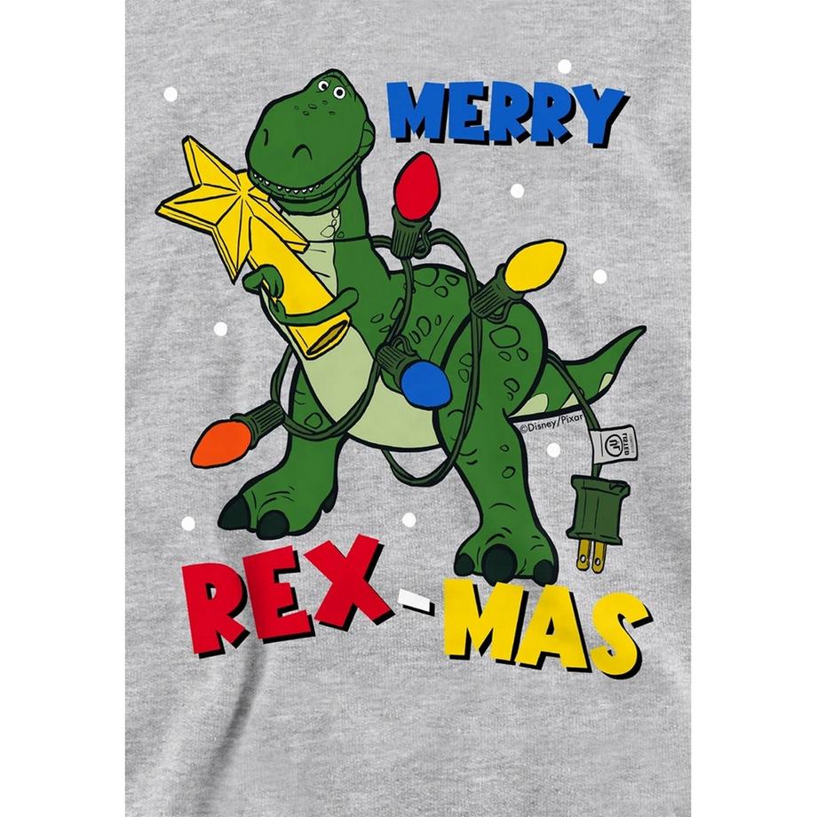 Toy Story  Merry Rexmas Felpa Con Cappuccio Natale Erica 