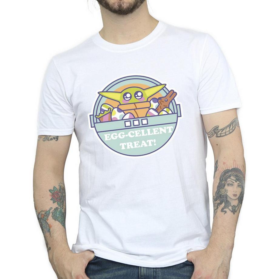 STAR WARS Mandalorian Eggcellent Easter T-Shirt  