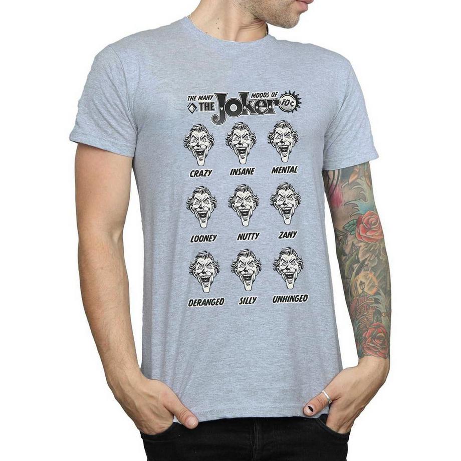 DC COMICS The Many Moods Of The Joker T-Shirt  