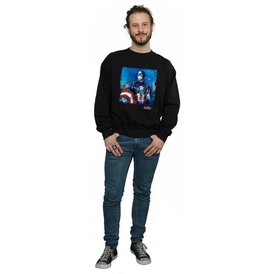 MARVEL Avengers Captain America Sketch Sweatshirt  