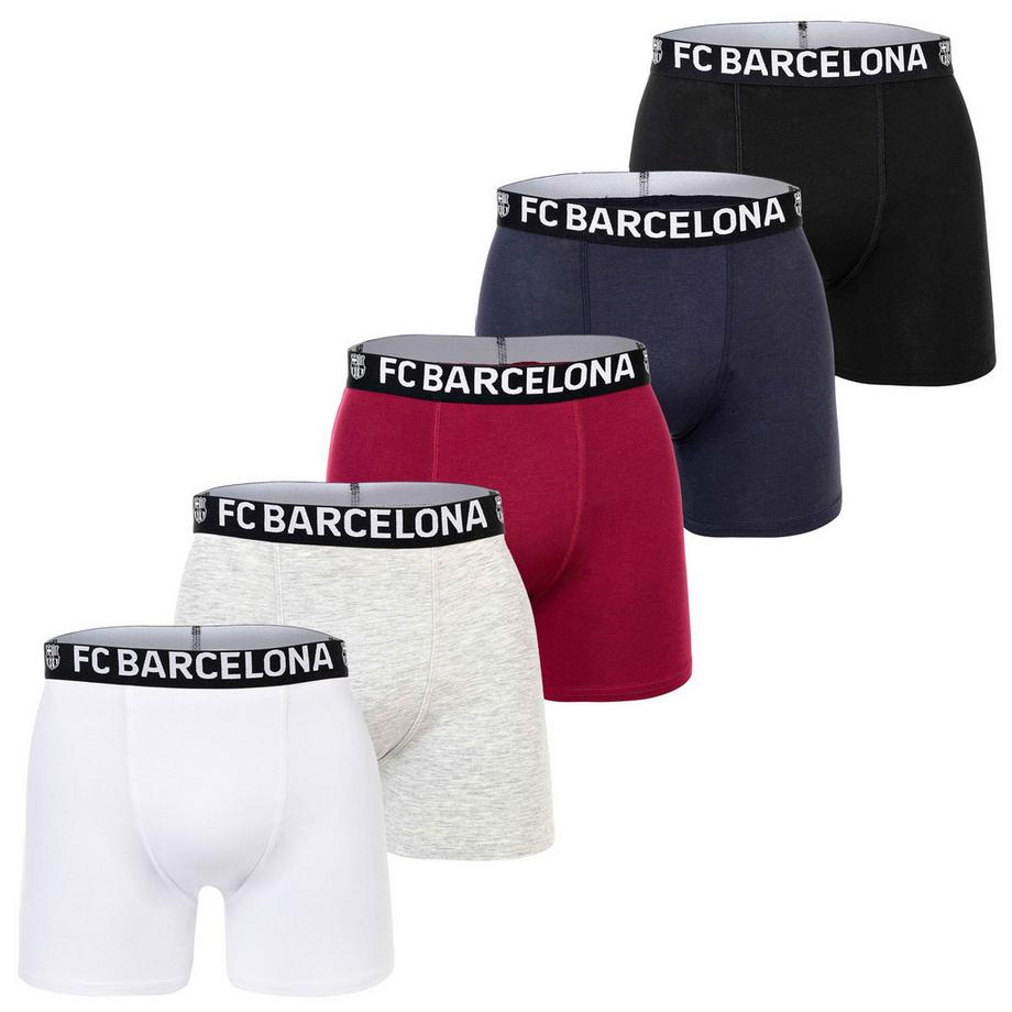 FC Barcelona  Boxershort  5er Pack Figurbetont-FCB Kids Trunk Boxers 5-Pack 