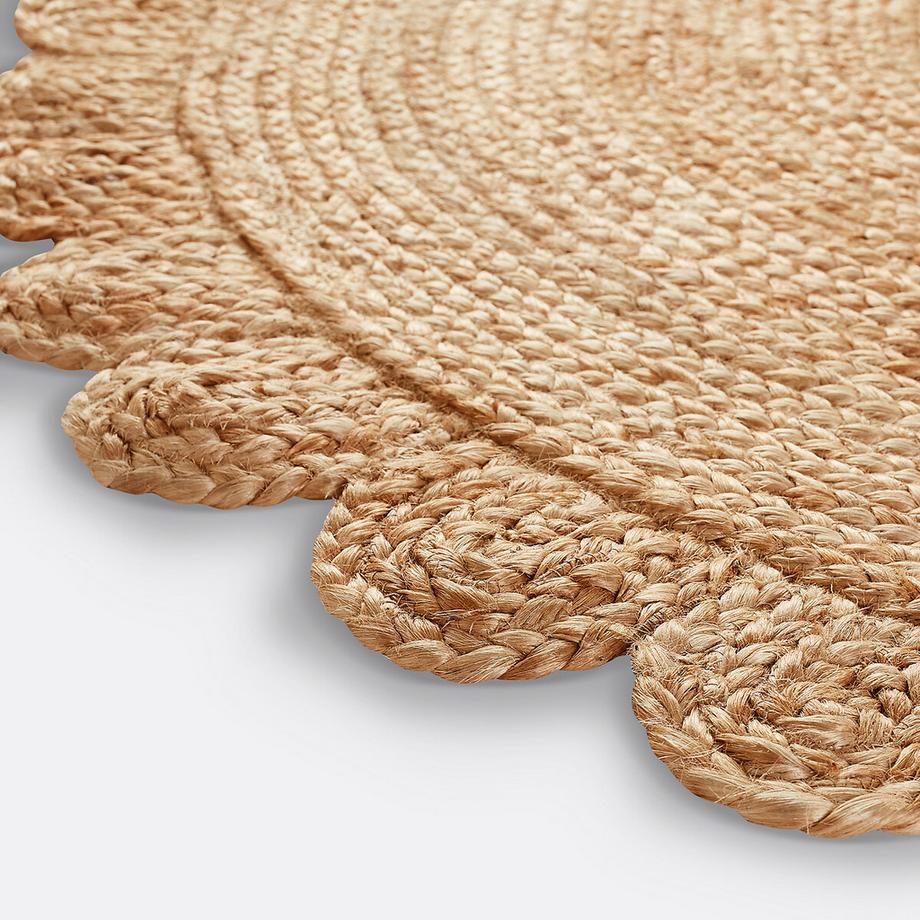 La Redoute Intérieurs Teppich Aftas in Blütenform  