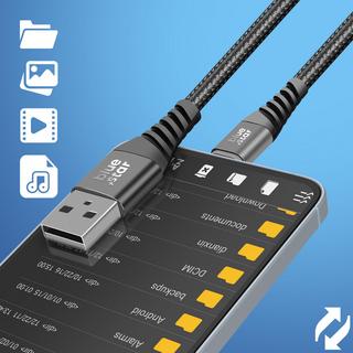 BLUE STAR  Câble USB vers Micro-USB Blue Star Noir 