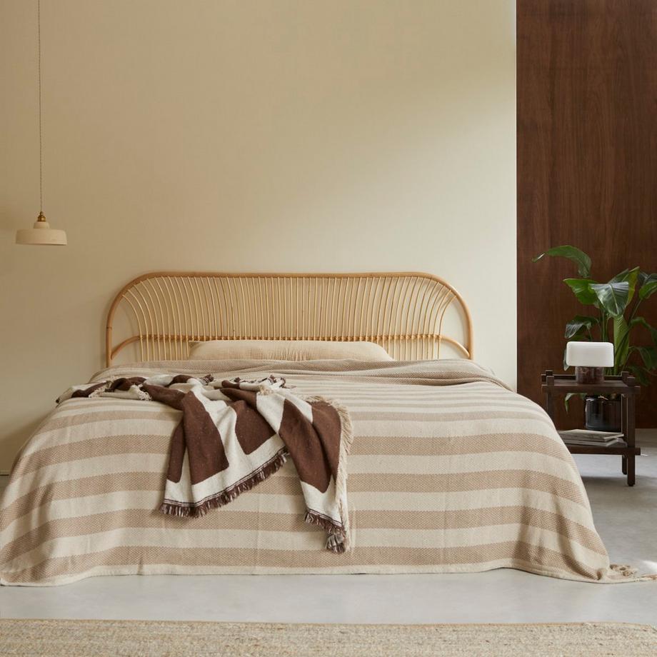 Tikamoon Tête de lit en rotin 200 cm Colette  