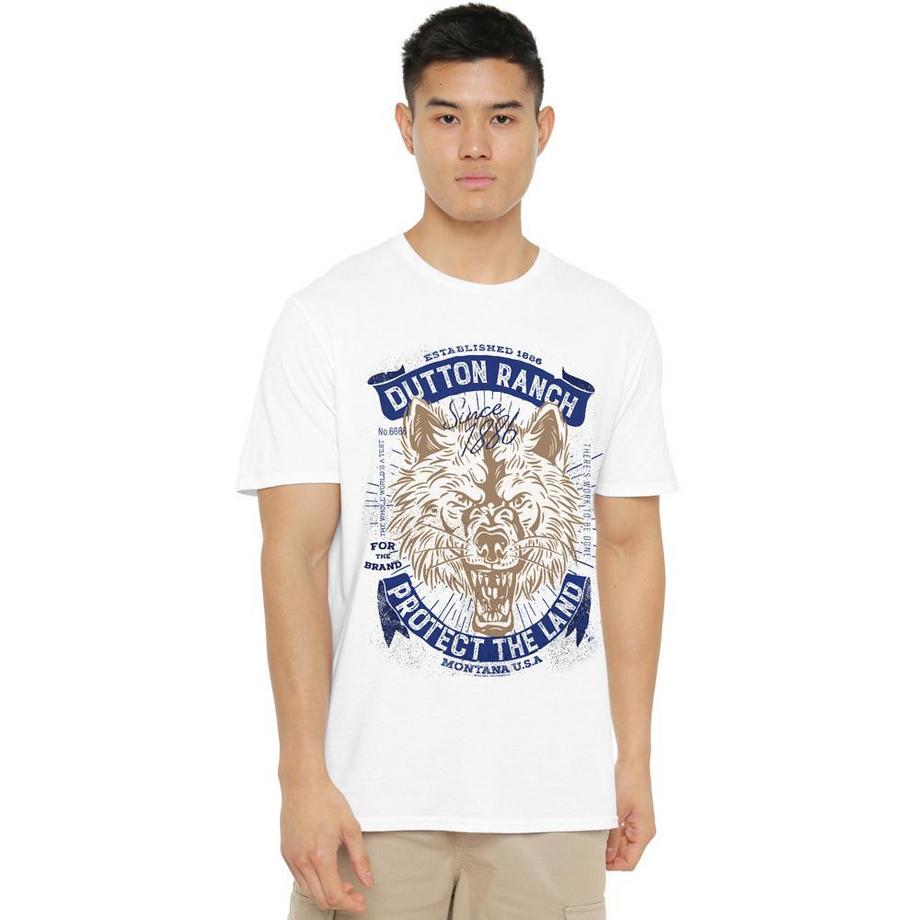 Yellowstone  T-ShirtMotiftyle Loup Protect The Land 