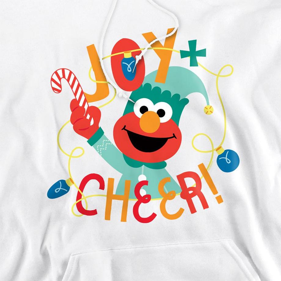 Sesame Street  Joy And Cheer Kapuzenpullover  , weihnachtliches Design 