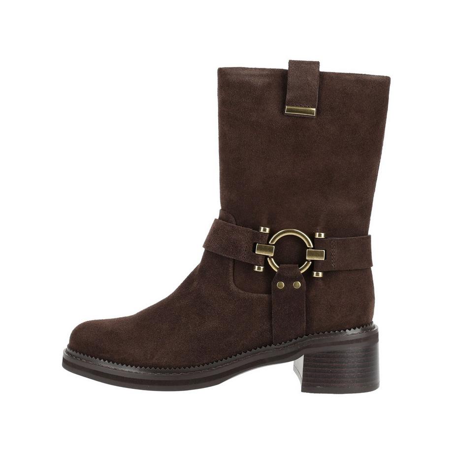 Regarde Le Ciel Bottines en cuir velours  