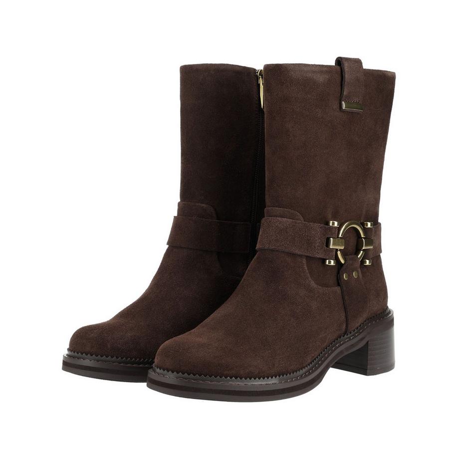 Regarde Le Ciel Bottines en cuir velours  