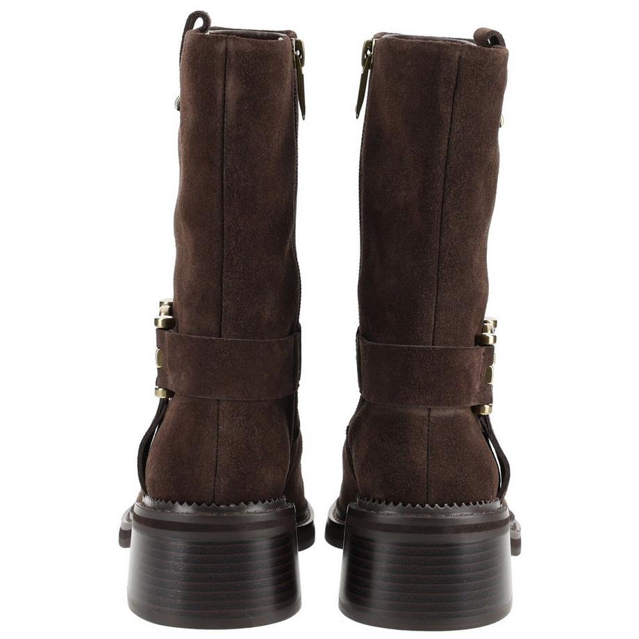 Regarde Le Ciel Bottines en cuir velours  