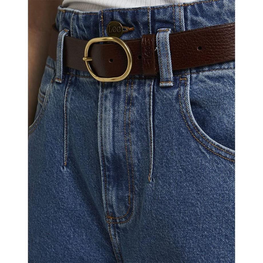 Lee Wide Leather Belt  