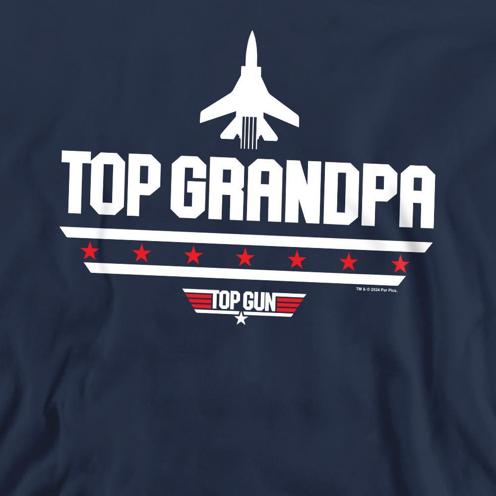 Top Gun Top Grandpa Felpa Girocollo  