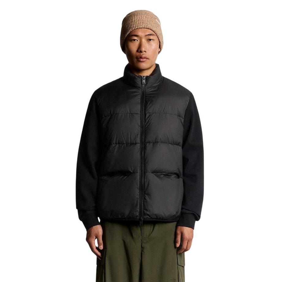 Veste Hybride Matelassée À Col Montant