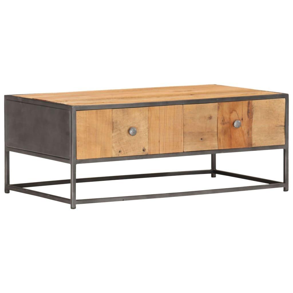 VidaXL Table basse bois de récupération  