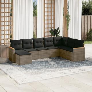 VidaXL Garten sofagarnitur poly-rattan  