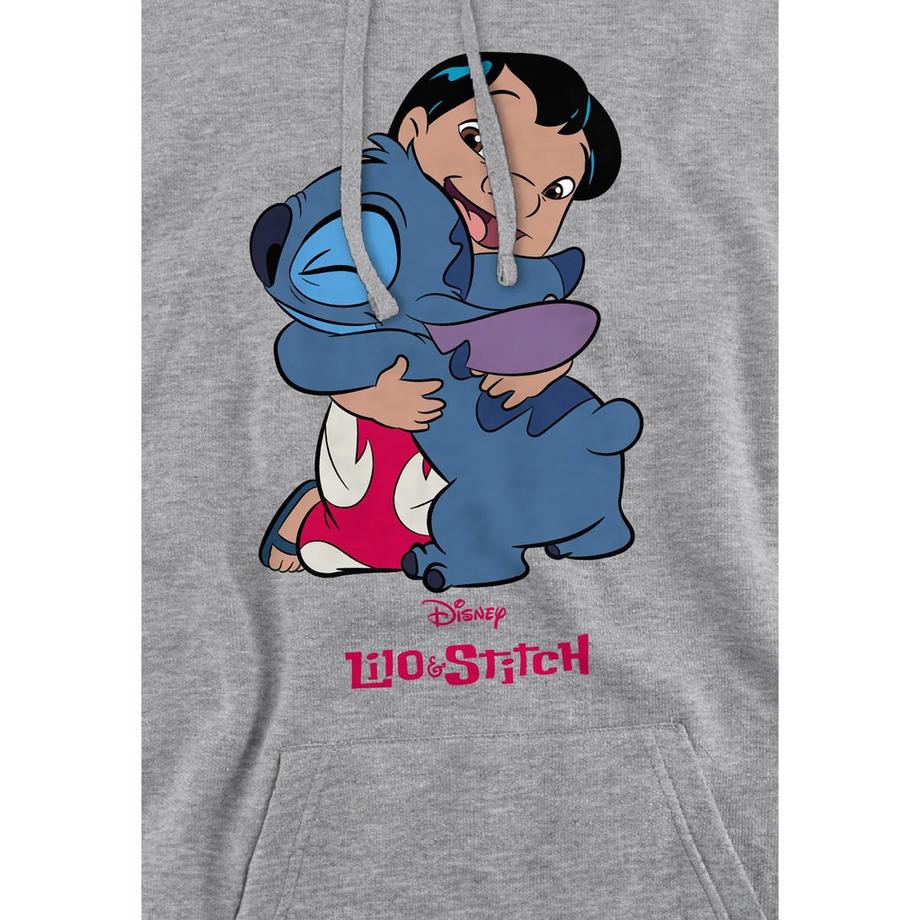 Lilo & Stitch 90s Lilo & Stitch Felpa con Cappuccio  