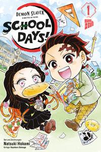 Demon Slayer - Kimetsu no Yaiba: School Days 1 Gotouge, Koyoharu; Hokami, Natsuki (Illustrationen); Höfler, Burkhard (Übersetzung) Couverture rigide 