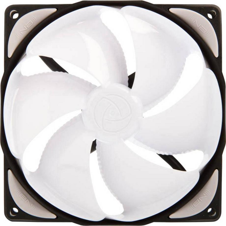 NOISEBLOCKER  NB-eLoop  Ventola per PC case Bianco, Nero (L x A x P) 120 x 120 x 25 mm 