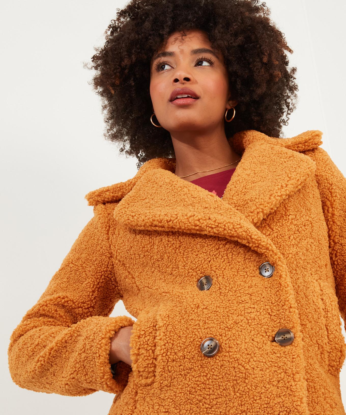 Joe Browns  Manteau Peluche Court Douillet 