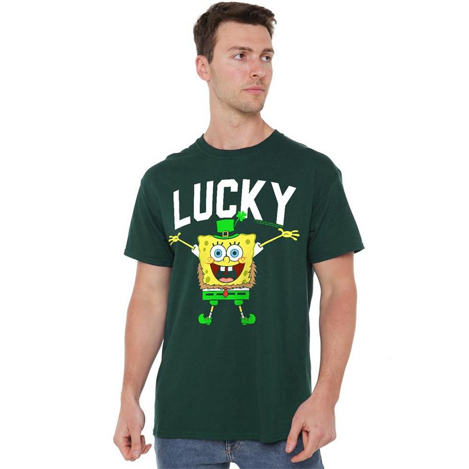 Nickelodeon  Lucky Maglietta Giorno Di San Patrizio 