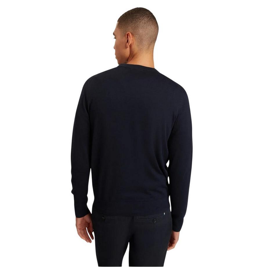 TED BAKER  Maglione Lana Merino Manica Lunga 