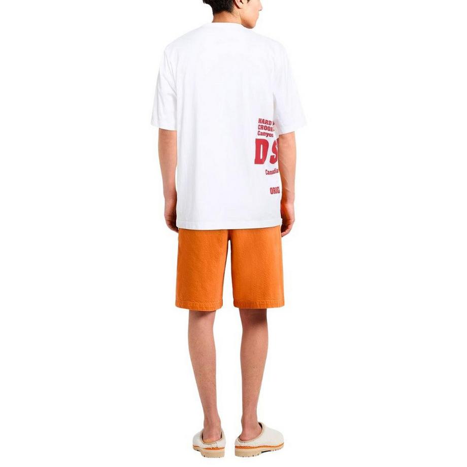 DSQUARED2  Maglietta Logo Laterale 