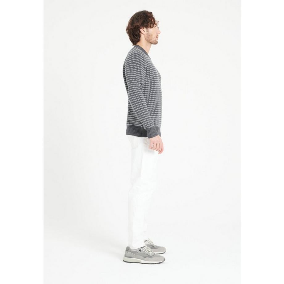 Studio Cashmere8 ZACH 3 Pull col rond 4 fils  
