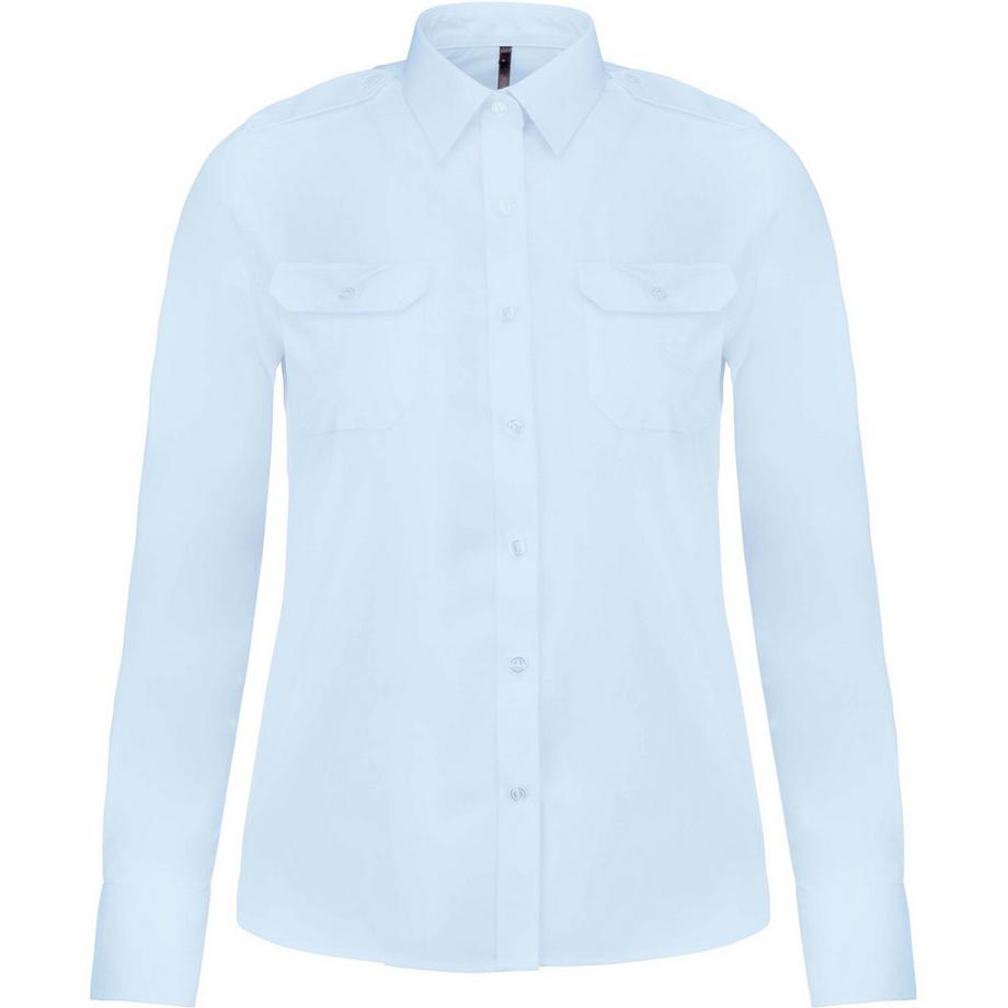 Kariban Chemise Manches Longues Pilote  