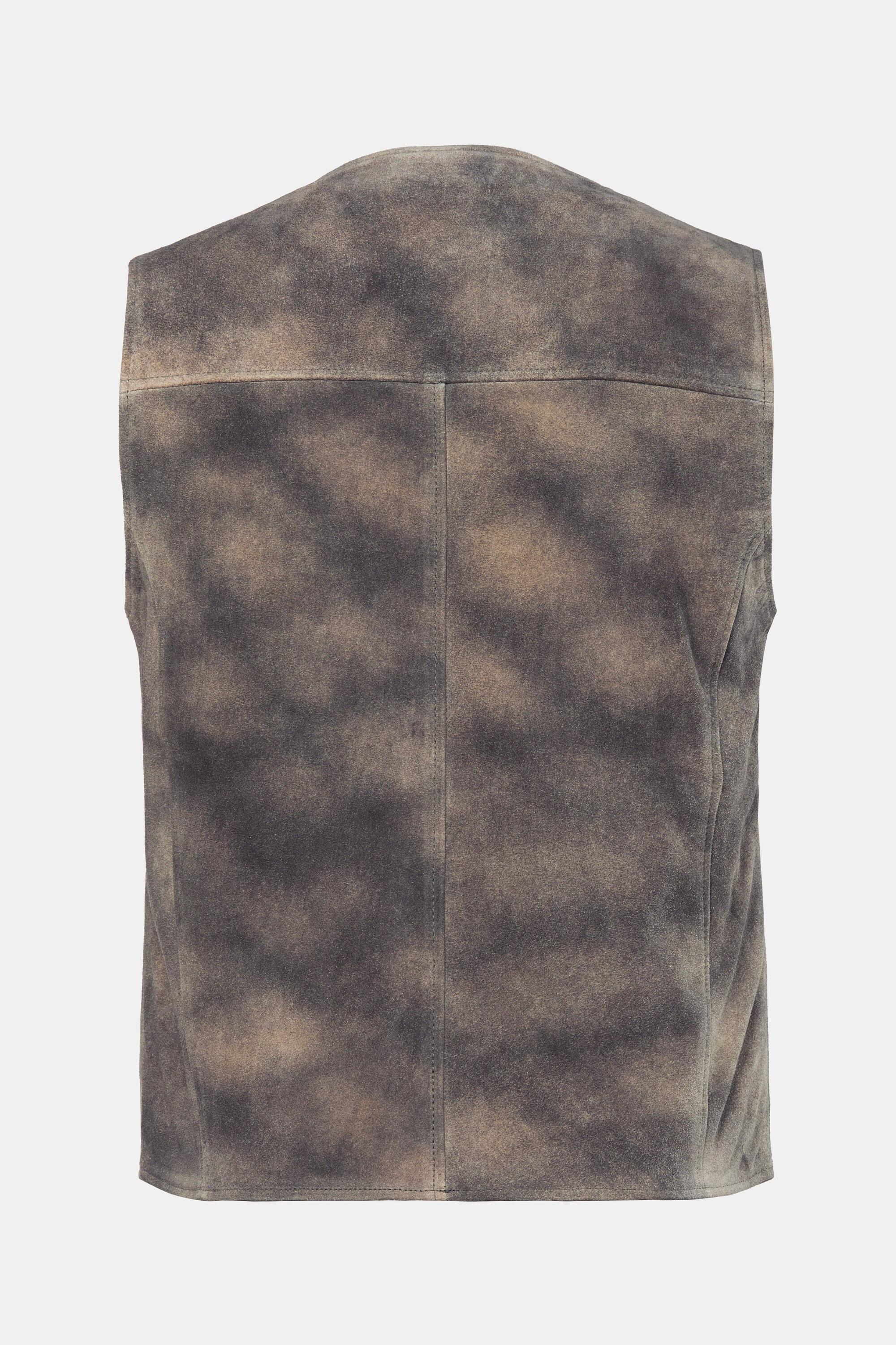 JP1880 Gilet Tradizionale in Pelle Bovina  