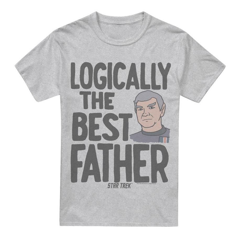Star Trek Logically the Best Father T-Shirt  