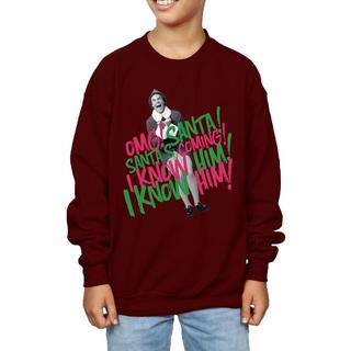 Elf  Santa's Coming Sweatshirt 