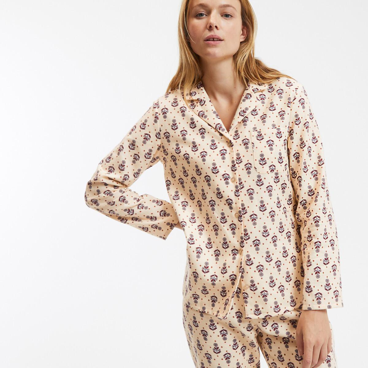 La Redoute Collections  Pyjama aus Flanell mit Druckmuster 