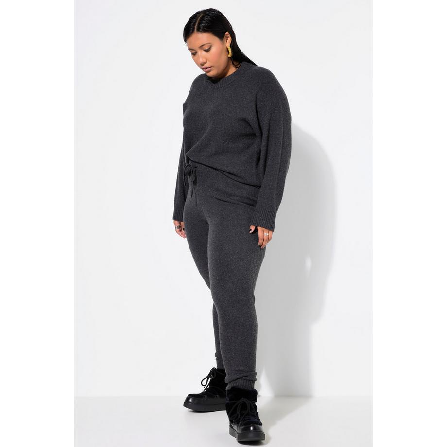 Studio Untold Strickhose Straight Legs Elastikbund  