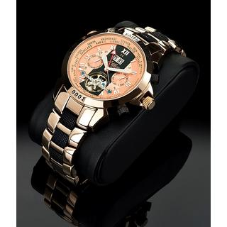 Zeitlos  Exzellent Beast Carbon Rose Steelband Referenz ZL-EBE-11 BR 