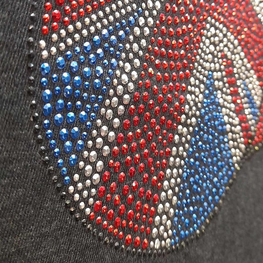 The Rolling Stones T-Shirt Classica Stampa Lingua Union Jack  