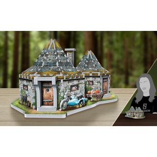 Wrebbit 3D PUZZLE  Puzzle - 3D - Indipendente dalla lingua - Harry Potter - Hagrid's hut 