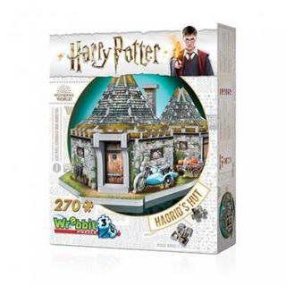 Wrebbit 3D PUZZLE  Puzzle - 3D - Indipendente dalla lingua - Harry Potter - Hagrid's hut 