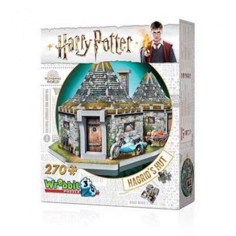 Wrebbit 3D PUZZLE  Puzzle - 3D - Rätsel - Sprachunabhängige - Harry Potter - Hagrid Hut 