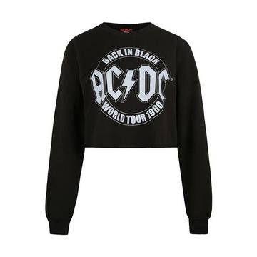 ACDC Tour Sweatshirt kurz geschnitten