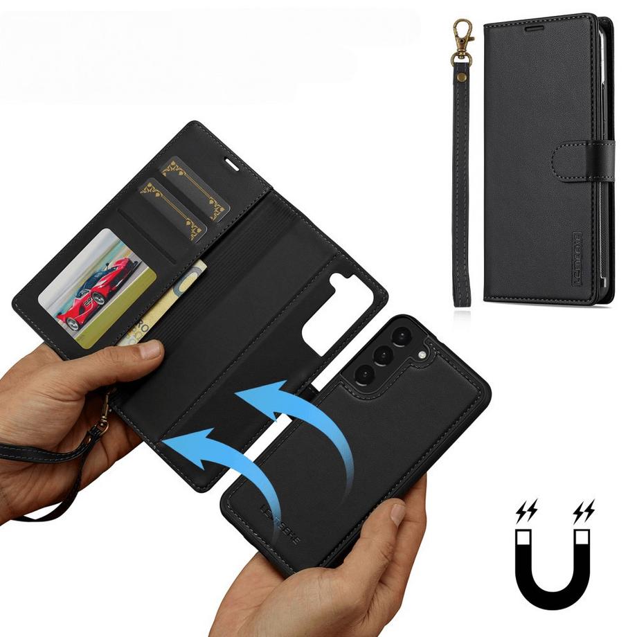 Cover-Discount  Galaxy S25+ Plus - LC.IMEEKE serie L2 custodia portafoglio divisibile 