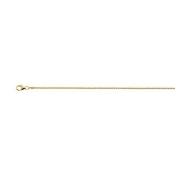 Collier Zopf Gelbgold 750, 1.3mm, 45cm