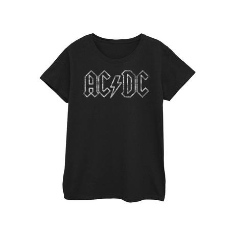 AC/DC ACDC T-Shirt Stampata Maniche Corte  