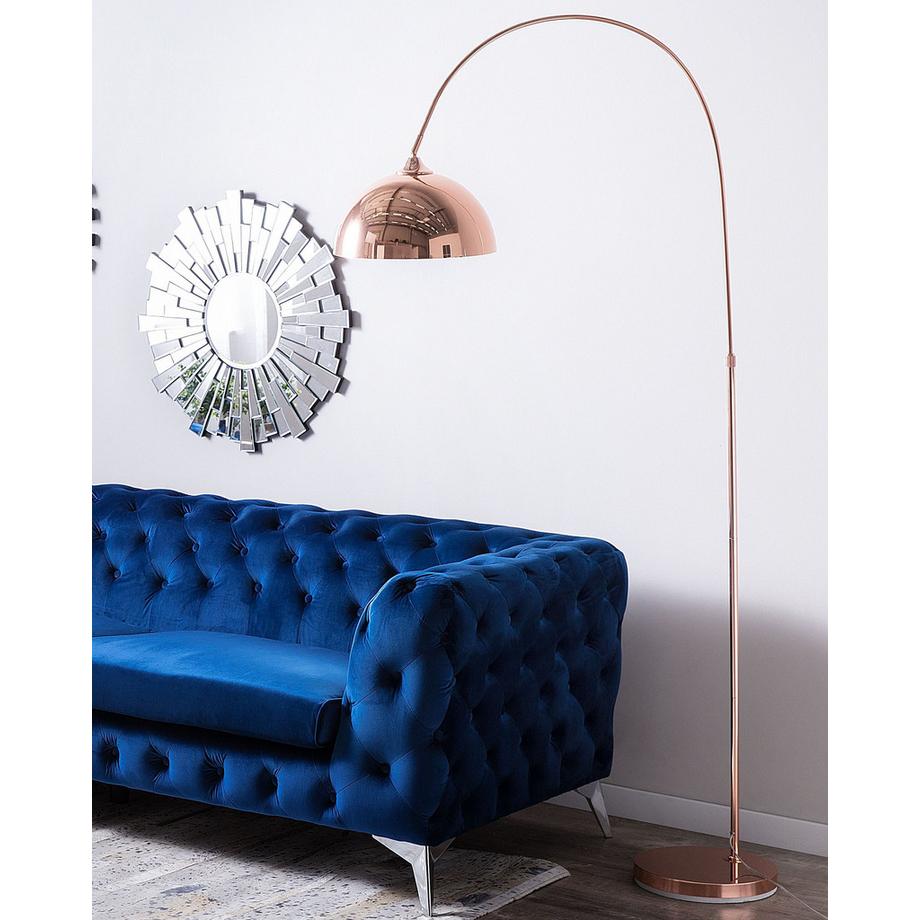 Beliani Stehlampe aus Eisen  CANDELLA  