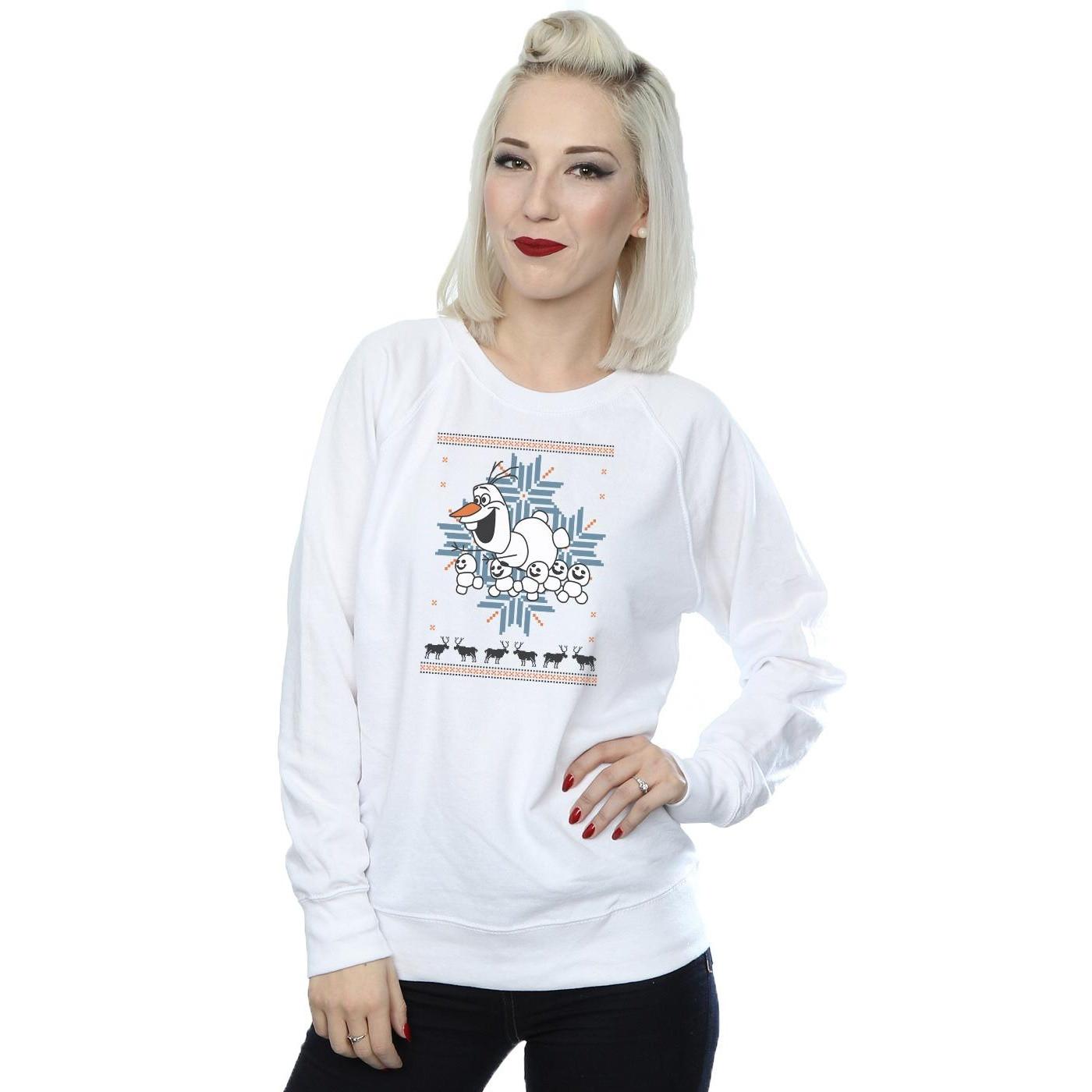 Disney Frozen Olaf e Snowgies Felpa Natalizia  