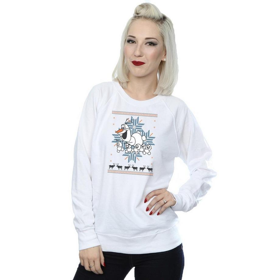 Disney Frozen Olaf e Snowgies Felpa Natalizia  