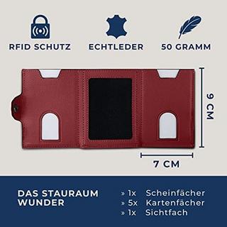 Only-bags.store Schlankes Portemonnaie mit RFID-Schutz  