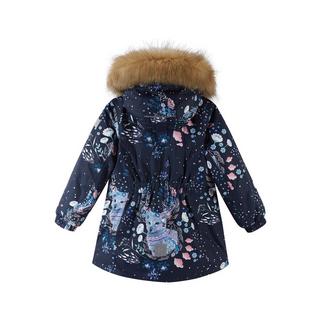 Reima  tec Mädchen Winterjacke Muhvi Navy 