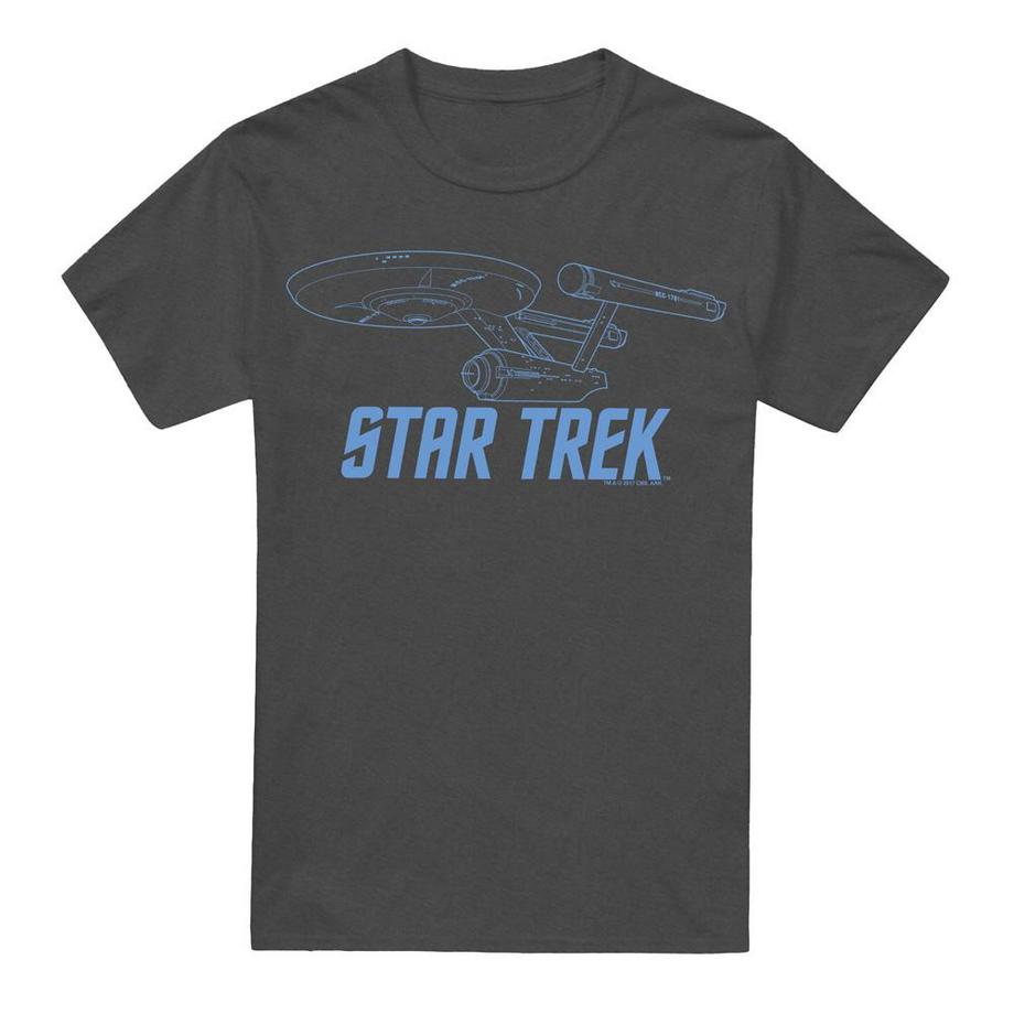Star Trek Star Trek Enterprise Grafikdruck T-Shirt  