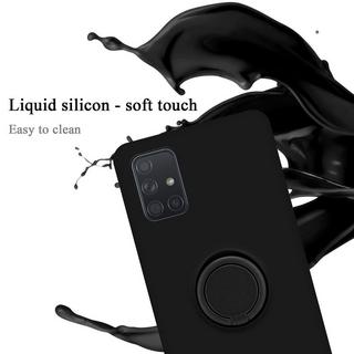 Cadorabo  Hülle für Samsung Galaxy A71 4G TPU Silikon mit Ring Liquid 